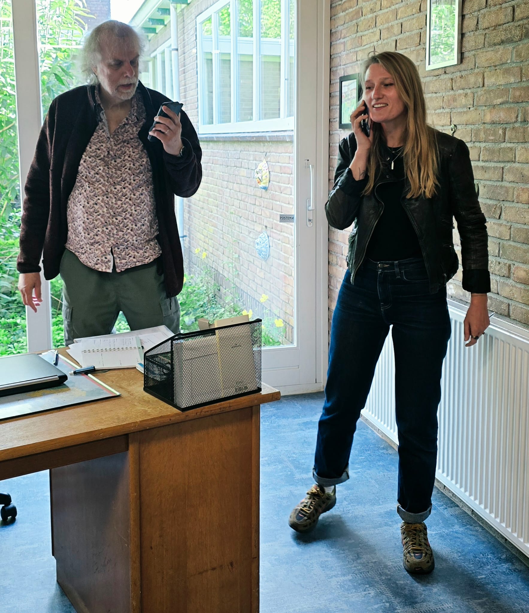 de nieuwe penningmeester, secretaris en directeur